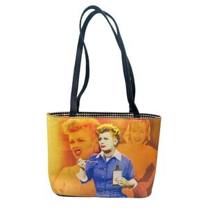 Vintage I Love Lucy Double Handle Tote Bag - 10.5”L x 4”D x 8”H